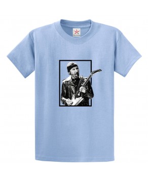 Irish Musician Classic Unisex Kids and Adults Fan T-Shirt For Guitarists